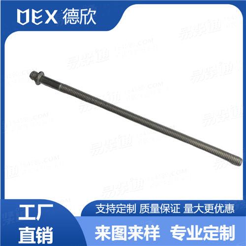 廠家銷售304不鏽鋼法蘭螺栓 非标法蘭螺栓 中法蘭雙頭機螺絲加長杆