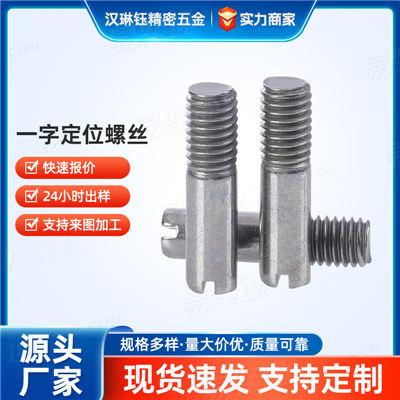 不銹鋼304/316 精密定位螺釘 小五金緊固件工業級一字 定位螺絲