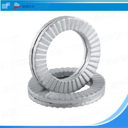 防松垫圈防松垫片 锁紧垫圈 双叠自锁垫圈DIN25201