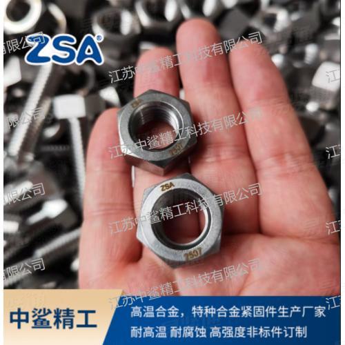 2205/2507/904L/1.4529/C276/ 六角螺母-江蘇中鲨精工科技有限公司