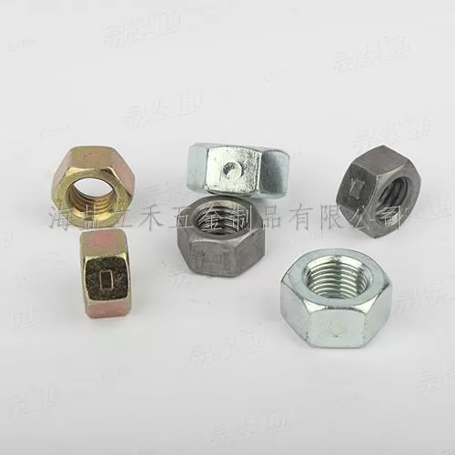GB6170六角侧面压点锁紧螺母