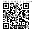 ASME/ANSI B 18.6.2 (T5-flat) - 1998 (R2010) 开槽平端紧定螺钉 [Table 5] (A307, SAE J429, F468, F593)