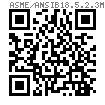 ASME/ANSI B 18.5.2.3M - 1990 米制大圆头方颈螺栓