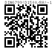 DIN  6799 (D1500/RA/DE) - 1981 開口擋圈