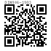 DIN  906 - 1983 内六角套筒管塞. 锥形螺纹