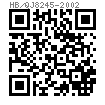 HB  8245 - 2002 MJ螺纹小六角较薄螺母