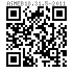 ASME B 18.31.5 (HAA) - 2011 吊鉤螺栓，銳角彎頭 (F468, F593, F1554, A307, A193/A193M, A320/A320M, SAE J429)