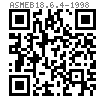 ASME B 18.6.4 - 1998 (R2005) 開槽沉頭清根自攻螺釘 B,BP型 [Table 13]