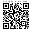 ASME B 18.6.4 - 1998 (R2005) II型十字槽沉頭清根自攻螺釘 B,BP型 [Table 16]
