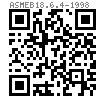 ASME B 18.6.4 - 1998 (R2005) II型十字槽沉頭清根自攻螺釘 AB型 [Table 16]
