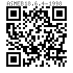 ASME B 18.6.4 - 1998 (R2005) IA型米字槽半沉頭自攻螺釘 AB型 [Table 22]