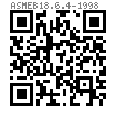 ASME B 18.6.4 - 1998 (R2005) 开槽半沉头清根自攻螺钉 B,BP型 [Table 24]