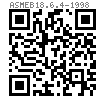 ASME B 18.6.4 - 1998 (R2005) I型十字槽半沉头清根自攻螺钉 C型(统一螺纹) [Table 25]
