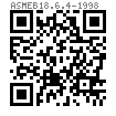 ASME B 18.6.4 - 1998 (R2005) IA型米字槽半沉头清根自攻螺钉 AB型 [Table 26]