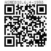 ASME B 18.6.4 - 1998 (R2005) I型十字槽半沉头精整自攻螺钉 A型 [Table 28]