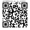 ASME B 18.6.4 - 1998 (R2005) II型十字槽半沉头精整自攻螺钉 AB型 [Table 30]