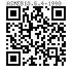 ASME B 18.6.4 - 1998 (R2005) I型十字槽盤頭自攻螺釘 B,BP型 [Table 32]