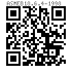 ASME B 18.6.4 - 1998 (R2005) II型十字槽盤頭自攻螺釘 A型 [Table 34]