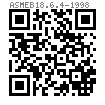 ASME B 18.6.4 - 1998 (R2005) I型十字槽100°沉頭自攻螺釘 AB型 [Table VI2]
