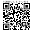 ASME B 18.6.4 - 1998 (R2005) IA型米字槽100°沉頭自攻螺釘 B,BP型 [Table VI3]