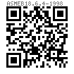 ASME B 18.6.4 - 1998 (R2005) IA型米字槽100°沉頭自攻螺釘 AB型 [Table VI3]