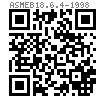 ASME B 18.6.4 - 1998 (R2005) IA型米字槽大扁頭自攻螺釘 B,BP型 [Table F3]