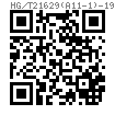 HG /T 21629 (A11-1) - 1999 雙排螺栓壓緊管卡，公制管用