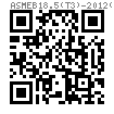 ASME B 18.5 (T3) - 2012 (2017) 英制圆头矮方颈螺钉 [Table3] (A307, SAE J429, F468, F593)