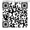 ASME B 18.5 (T7) - 2012 (2017) 英制沉頭（開(kāi)槽）螺栓 [Table7] (A307, SAE J429, F468, F593)