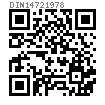 DIN  1472 - 1978 槽銷 半長錐槽