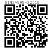 DIN  34805-2 - 2018 内六角花形盤頭帶介螺釘