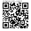 DIN  28135 - 1987 攪拌器的立式軸用法蘭盤聯軸器的軸向止推墊圈
