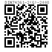 DIN  74361 - 2 (G) - 2008 六角头球面轮毂螺栓 G型