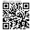 HB 1- 203 - 2002 头部带保险孔的圆柱头螺钉