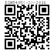 DIN  5405 (-3) - 2016 止推墊圈