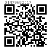 DIN  7968 - 2017 鋼結構用六角頭加強杆螺栓 帶螺母