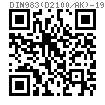 DIN  983 (D2100/AK/DST) - 1981 带齿轴用挡圈