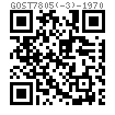 GOST  7805 (-3) - 1970 六角頭頭部帶孔螺栓 3型