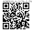 ASME B 18.6.3 (T10-III+T40) - 2013 方槽82°沉頭清根 AB ABR自攻螺釘