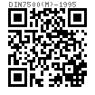 DIN  7500 (ME) - 1995 十字槽沉头三角锁紧自攻钉