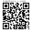 DIN  7500 (LE) - 1995 开槽半沉头三角锁紧自攻钉