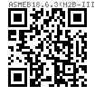 ASME B 18.6.3 (H2B-III) - 2024 四方槽半沉頭螺釘 III型  [TABLE 2.2.2-2 III]