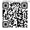 ASME B 18.6.3 (H9B[L]-VI+T1B) - 2024 梅花槽大六角頭自攻螺釘-B牙,BP牙