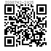 ISO  8742 (CH) - 2026 槽销，中部带1/3全长平行沟槽，倒角端