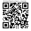 ISO  8743 (CH) - 2026 中部带1/2全长平行沟槽的槽销 CH