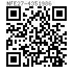 NF E 27-435 - 1986 内六角圆柱头螺塞 - Ｏ形圈密封