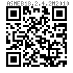ASME B 18.2.4.2M - 2010 米制六角螺母 2型 (ASTM A563M / F836M / F467M)