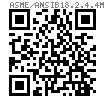 ASME/ANSI B 18.2.4.4M - 1982 (R2005) 米制六角法兰螺母