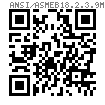 ASME B 18.2.3.9M - 2001 米制重型六角頭法蘭粗杆螺栓 (SAE J1199 / ASTM F568M / F738M / F468M)