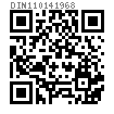 DIN  11014 - 1968 农业机械用，米制螺纹、精制沉头双榫螺栓
